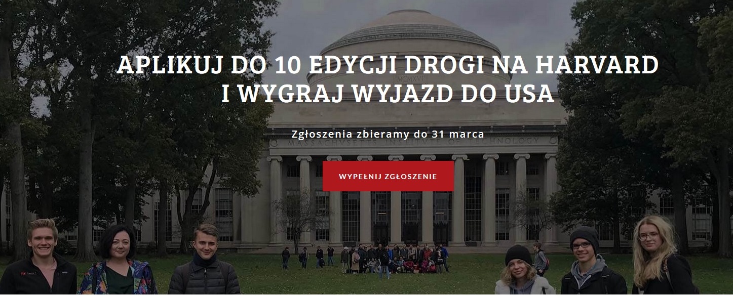 Ruszyła 10 edycja konkursu Droga na Harvard Wąbrzeźno oficjalna