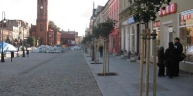 Plac Jana Pawła II w trakcie rewitalizacji Plac Jana Pawła II w trakcie rewitalizacji