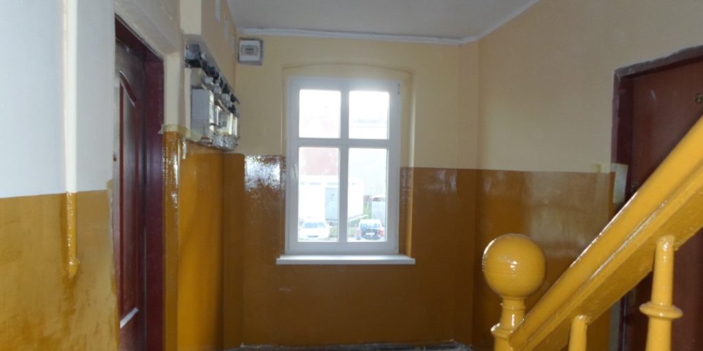 Remont w budynku na Matejki
