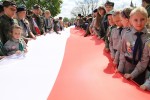 Zdjęcie osó biorących udział w dniu flagi