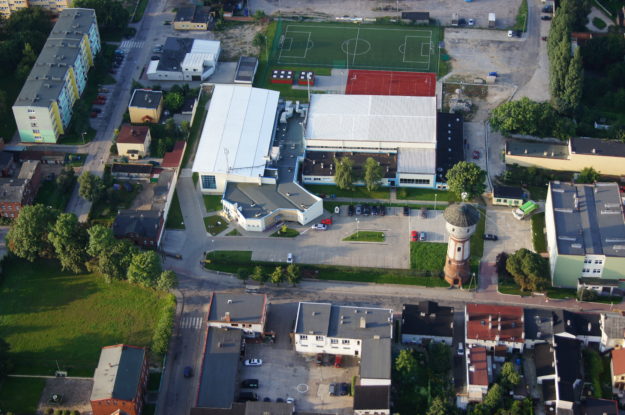 Fot. Czesław Rekowski - Wąbrzeźno z lotu ptaka