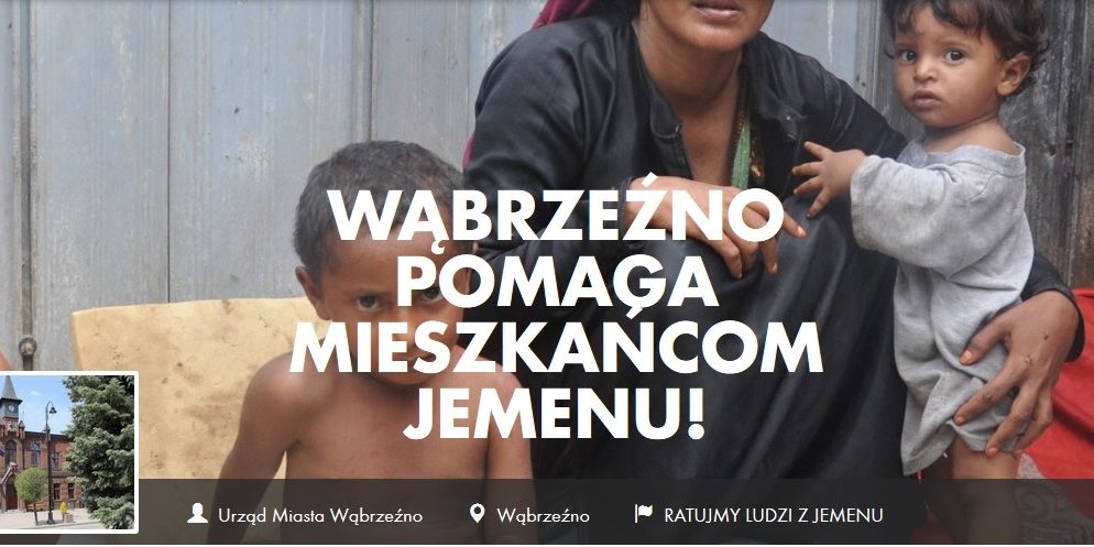 Wąbrzeźno pomaga mieszkańcom Jemenu