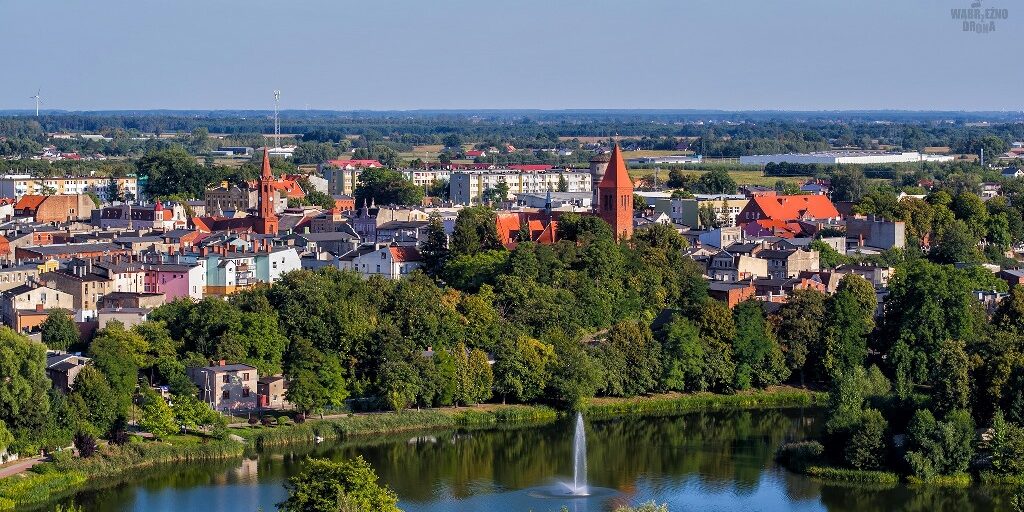 Wąbrzeźno – okiem drona 2 – fot. Marcin Zduniak