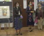 Wąbrzeźno. 29 września 2020 r. Wernisaż wystawy malarskiej Lidii Wojewódzkiej z udziałem zaproszonych gości. Galeria Wąbrzeskiego Domu Kultury (4)