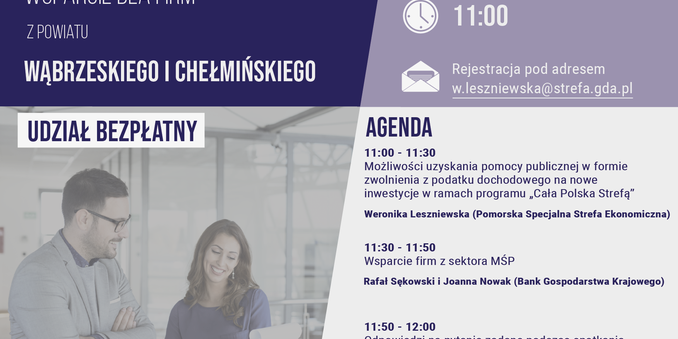 Webinarium dla przedsiębiorców – maj 2021 r. PSSE Baner