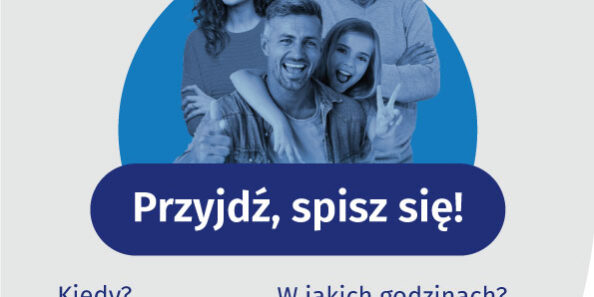 Spis powszechny – Wąbrzeźno Plakat Spisu Powszechnego