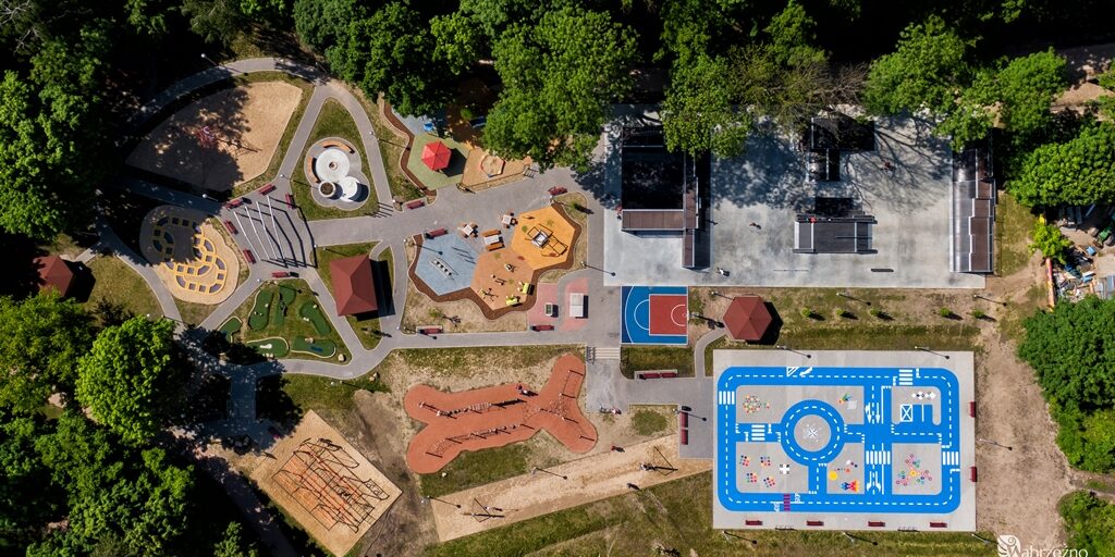 Zdjęcie parku rekreacyjnego