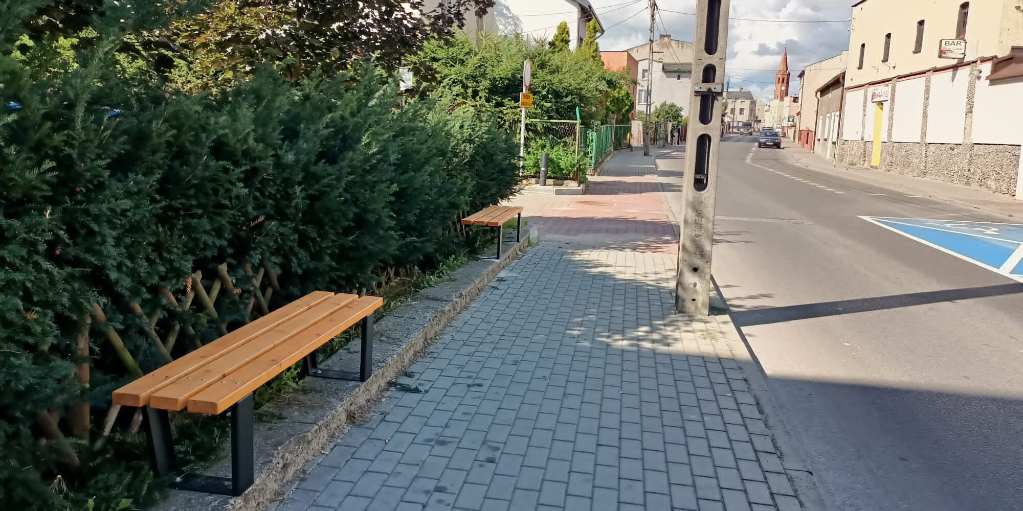 Wąbrzeźno-budżet obywatelski – zakup i montaż ławek – 2022 r (3)