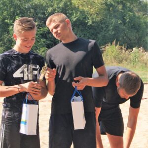 Turniej siatkówki plażowej na zakończenie wakacji