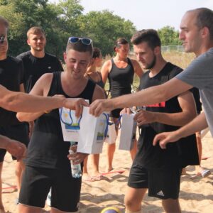 Turniej siatkówki plażowej na zakończenie wakacji
